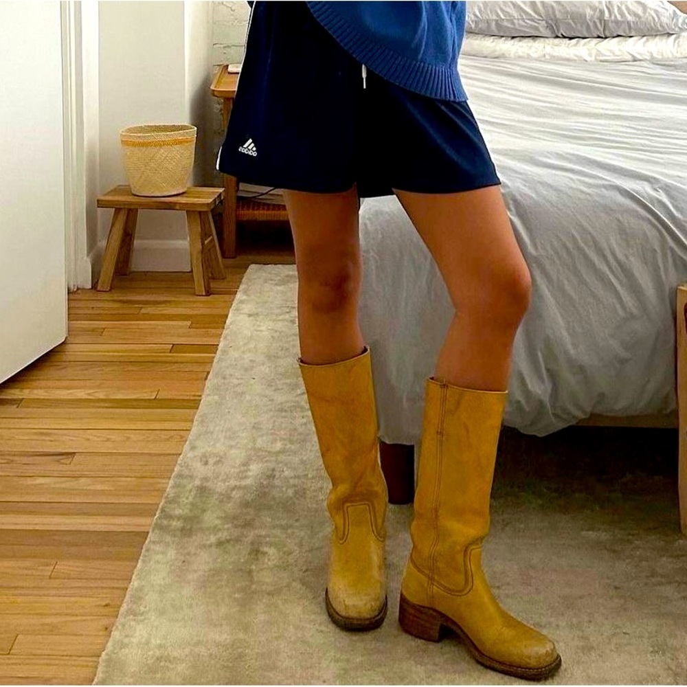 Frye campus boot 14l - banana